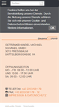 Mobile Screenshot of getraenke-schandl.at